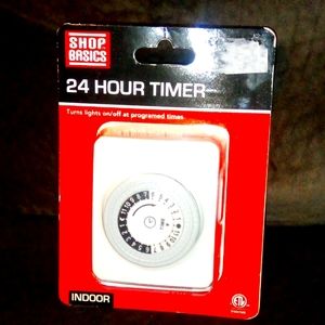 🆕 24Hr. Indoor timer.!. *Turns lights ON/OFF* @ANY Programed time* 120Vac 60Hz